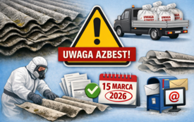 Galeria aktualności Przypominamy! Trwa nab&oacute;r wniosk&oacute;w na utylizację azbestu 1