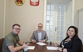 Galeria aktualności Wiaderno &ndash; nowa droga przy wsparciu Las&oacute;w Państwowych 2