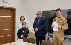 Galeria aktualności Gminne Eliminacje Og&oacute;lnopolskiego Turnieju Wiedzy Pożarniczej &bdquo;Młodzież Zapobiega Pożarom&rdquo; - 2025 11