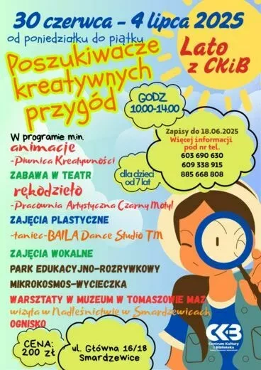 Plakat - Lato z CKiB