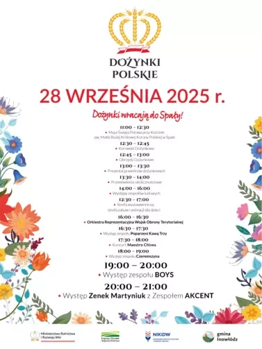 Plakat Dożynki Polskie