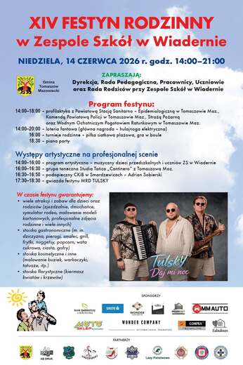 XIV Festyn Rodzinny w Zespole Szk&oacute;ł w Wiadernie