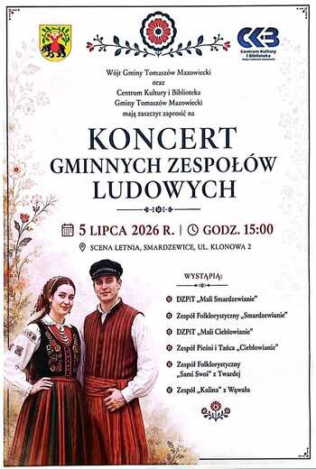 Koncert Gminnych Zespoł&oacute;w Ludowych