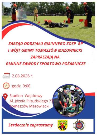 Gminne Zawody Sportowo-Pożarnicze