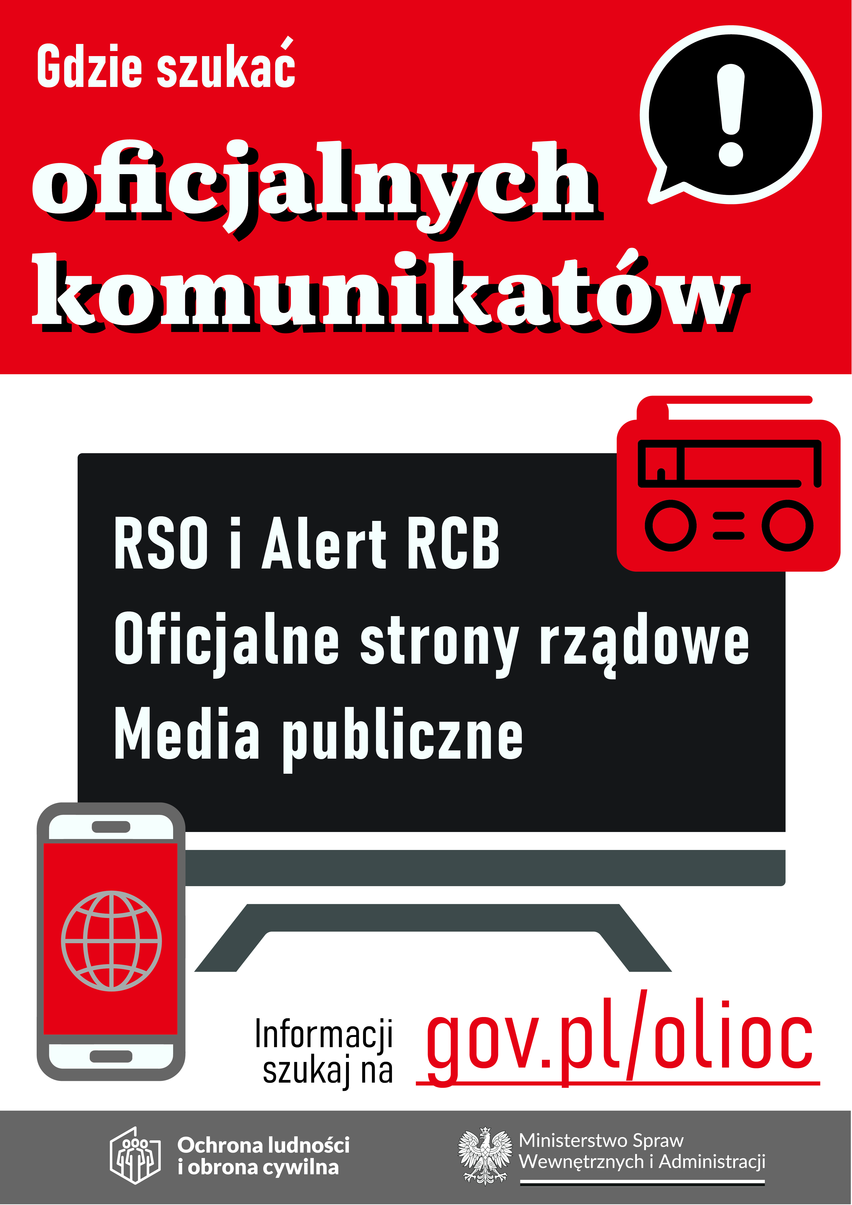 Oficjalne komunikaty