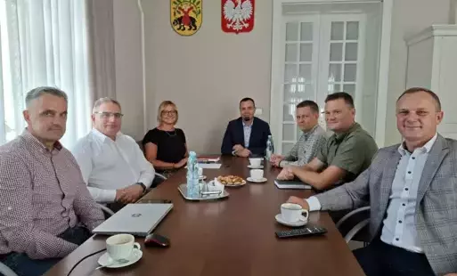 Spotkanie ścieżka rowerowa