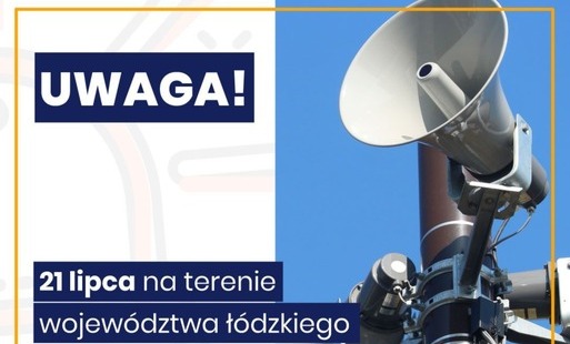 Próby systemu alarmowego